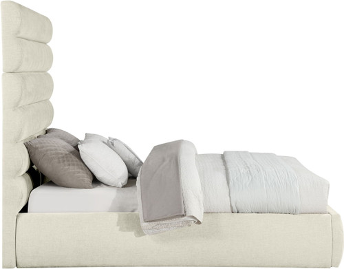 Adam - Chenille Fabric Bed With 70.5" Headboard