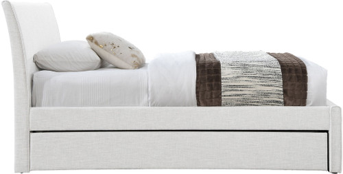 Myles - Linen Twin Trundle Bed