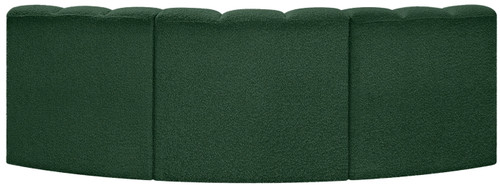 Arc - Boucle Fabric 3 Piece Modular Corner Sofa