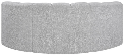 Arc - Boucle Fabric 3 Piece Modular U-Shaped Sofa