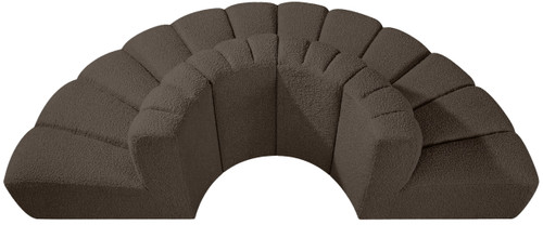 Arc - Boucle Fabric 4 Piece Modular Sofa