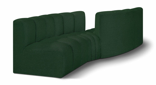 Arc - Boucle Fabric 4 Piece Sofa