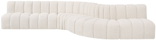 Arc - Boucle Fabric 7 Piece Modular Sofa