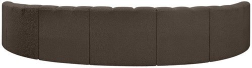 Arc - Boucle Fabric 7 Piece U-Shaped Modular Sofa