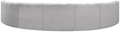 Arc - Boucle Fabric 7 Piece U-Shaped Modular Sofa