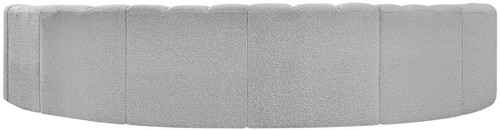 Arc - Boucle Fabric 8 Piece U-Shaped Modular Sofa