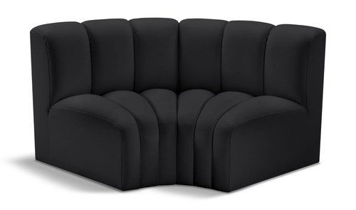 Arc - Faux Leather 2 Piece Modular Sofa