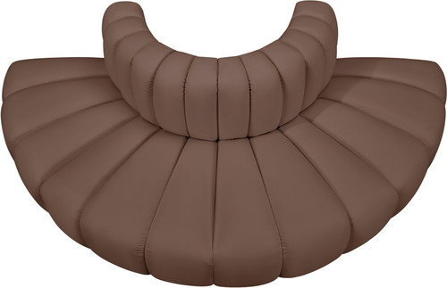 Arc - Faux Leather 4 Piece Modular Sofa