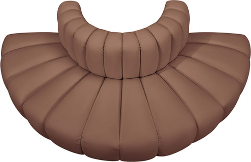 Arc - Faux Leather 4 Piece Modular Sofa