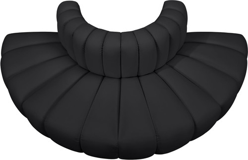 Arc - Faux Leather 4 Piece Modular Sofa