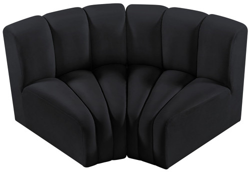 Arc - Velvet 2 Piece Modular Sofa
