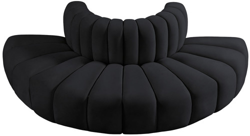 Arc - Velvet 4 Piece Modular Sofa