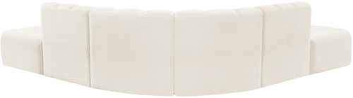 Arc - Velvet 6 Piece Corner Modular Sofa