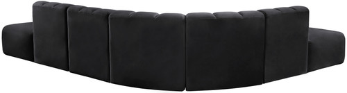 Arc - Velvet 7 Piece Corner Modular Sofa