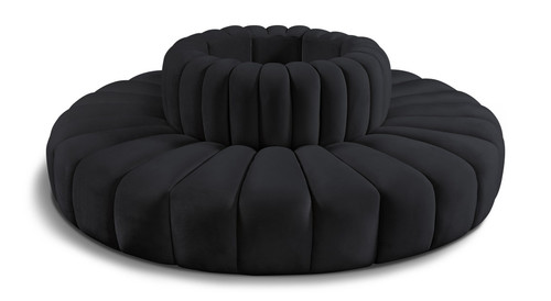 Arc - Velvet 8 Piece Round Modular Sofa