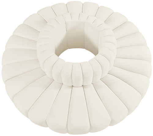 Arc - Velvet 8 Piece Round Modular Sofa
