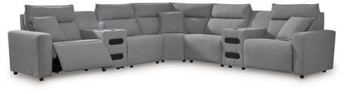 Modmax - Salt And Pepper - Reclining Sectional