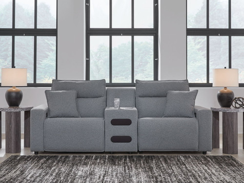 Modmax II - Reclining Sectional - Salt And Pepper