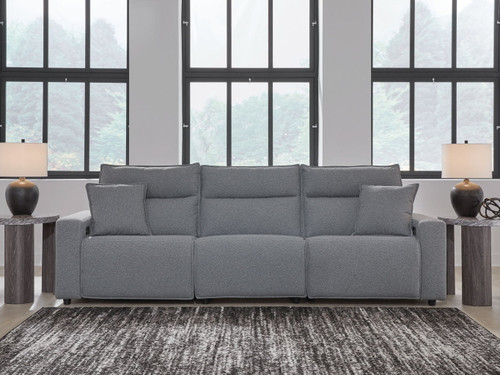 Modmax II - Reclining Sectional - Salt And Pepper