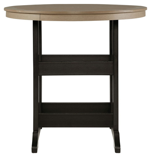 Fairen Trail - Black / Driftwood - 5 Pc. - Dining Set with 4 Chairs