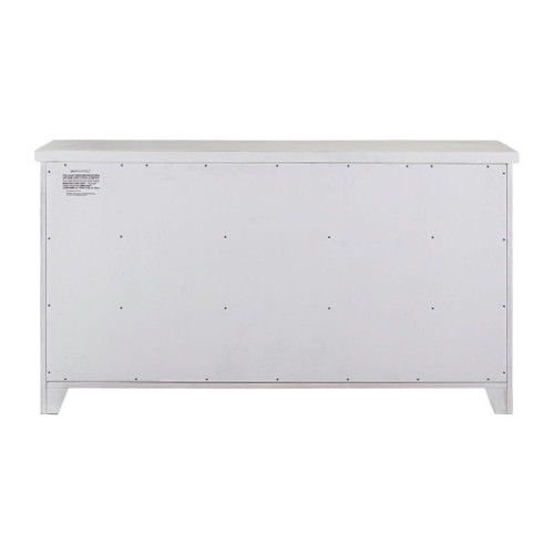 Backroads - 7 Drawer Dresser - White