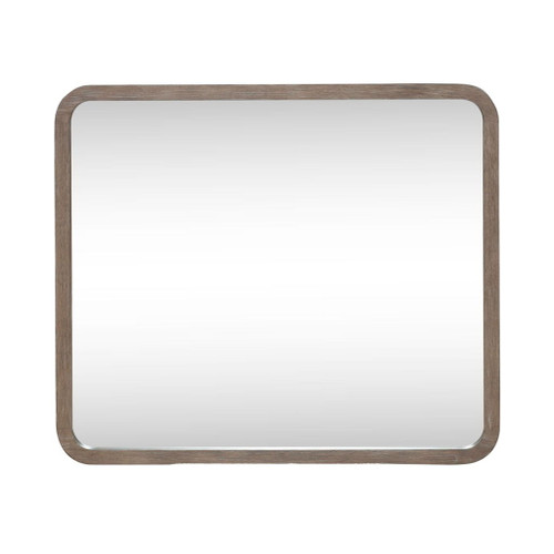 South Bend - Landscape Mirror - Brown