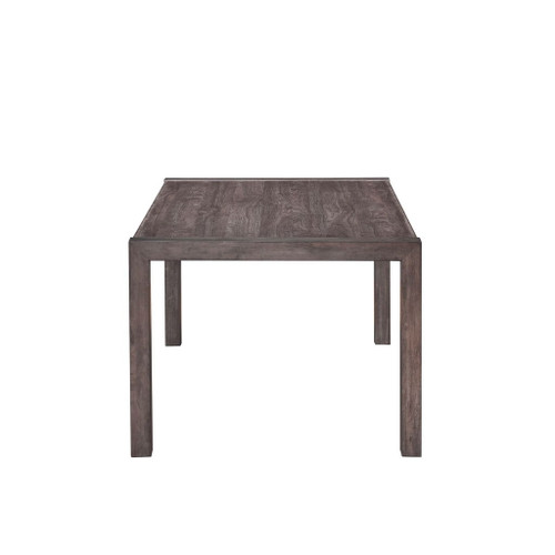 Modern Edge - Rectangular Leg Table - Brown