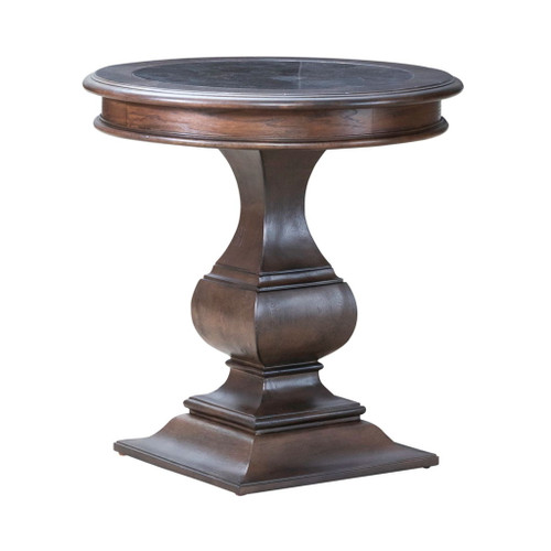 Provence Park - Round End Table - Brown