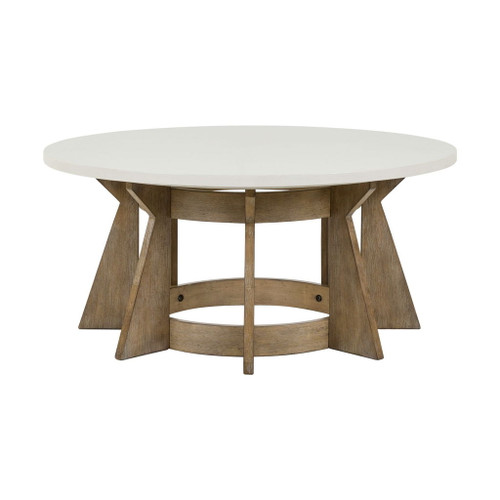 Berkley Square - Round Cocktail Table - Brown