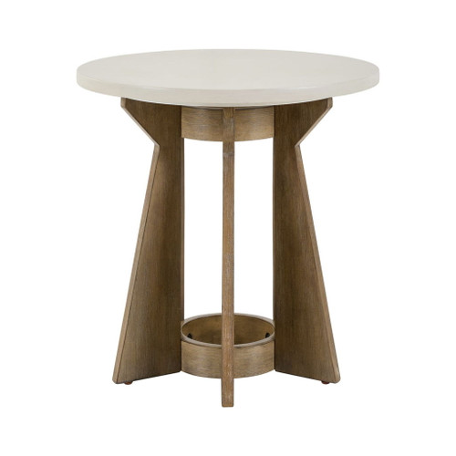 Berkley Square - Round End Table - Brown