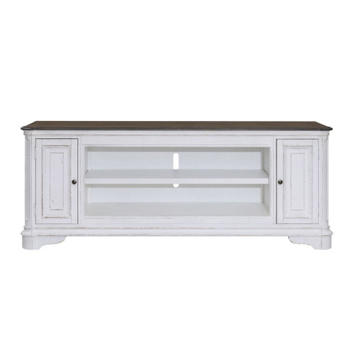 Fireplace TV Consoles - 82" Fireplace TV Console FTS - Brown