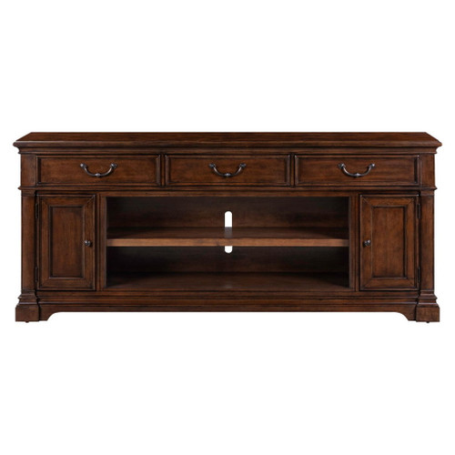 Fireplace TV Consoles - 84" Fireplace TV Console FTS - Brown