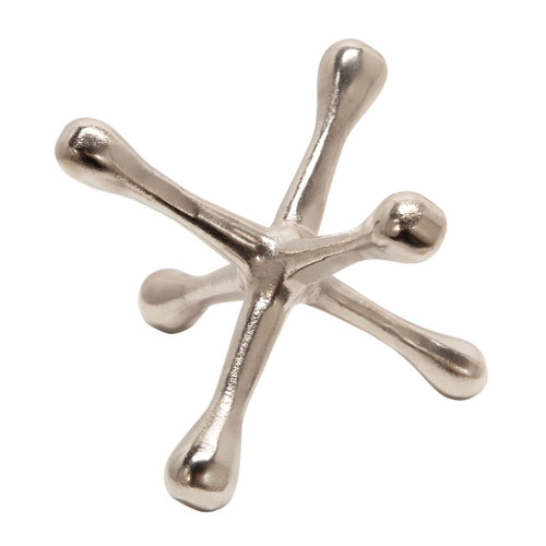 Metal Hammered Candle Holder 8" - Gold