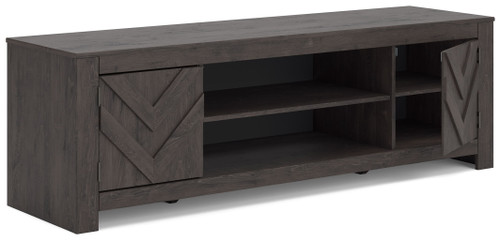 Cayboni - LG TV Stand With Fireplace Option