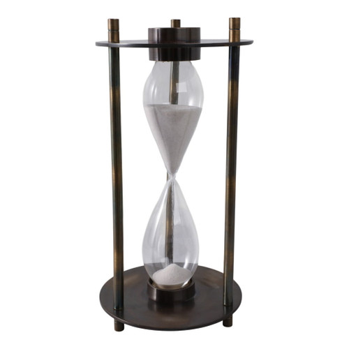 Perth Aluminum Compass Hourglass - Bronze