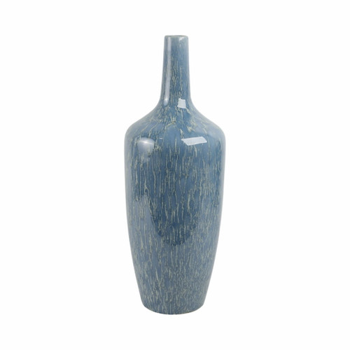 Bucelas Large Portugal Vase - Teal Blue