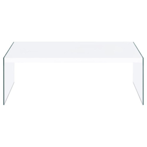 Opal - Rectangular Glass Frame Table