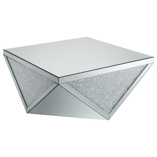 Amore - Mirrored Coffee Table Set
