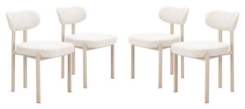 Aurea - Dining Chair (Set of 4) - Light Gray Aurea - Dining Chair (Set of 4) - Light Gray