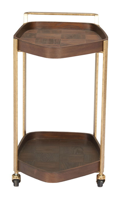 Stela - Bar Cart - Walnut