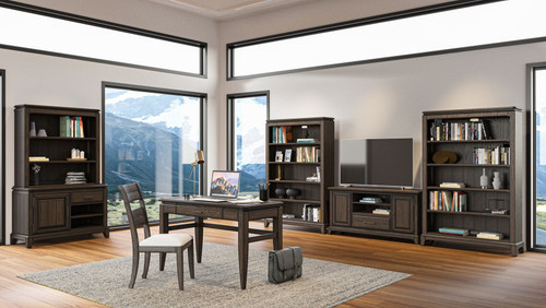 Office Storage Credenza - Chocolate