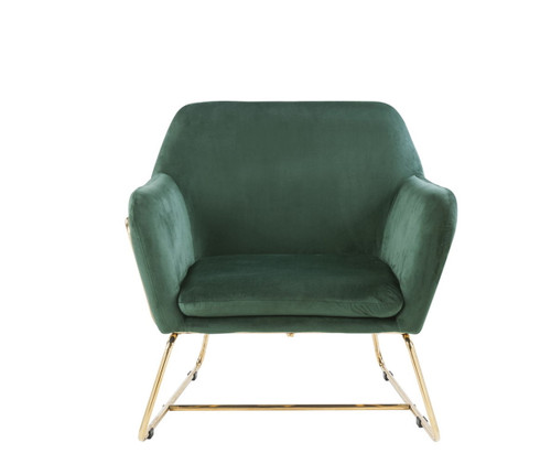 Keira - Accent Chair With Metal Base