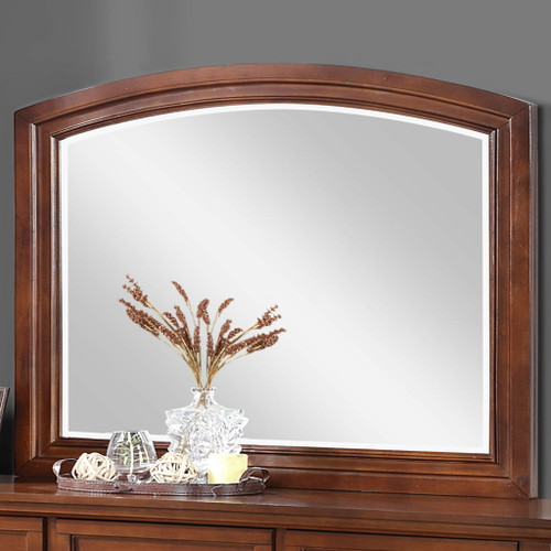Charming Traditional Mirror - Cherry Charming Traditional Mirror - Cherry