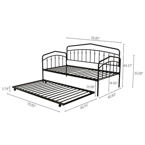 Fox - Daybed With Twin Trundle