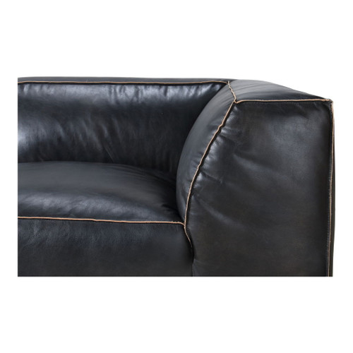 Luxe - Corner Chair - Antique Black