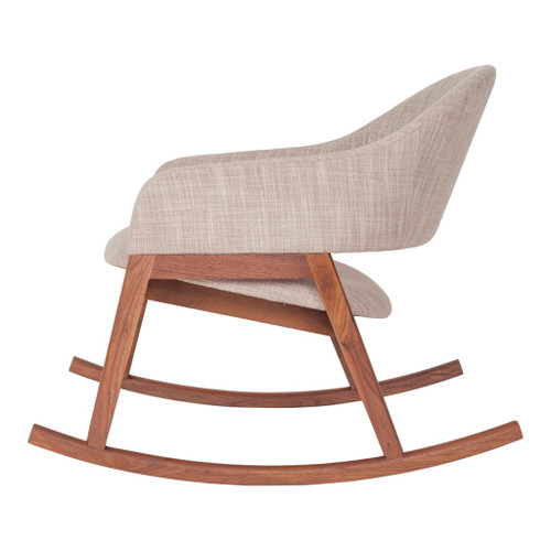 Jimi - Rocking Chair - Brown