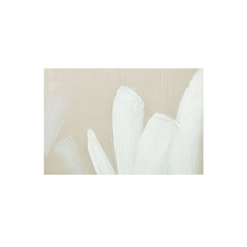 Chorus - Framed Painting - Beige