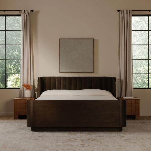 Flutter - Framed Painting - Cool Beige