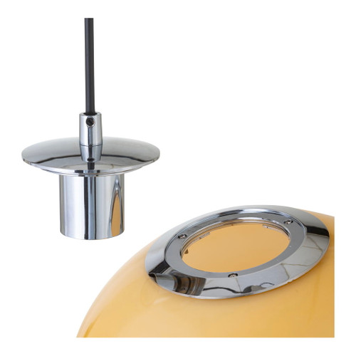 Ida - Pendant Light - Pear Silver