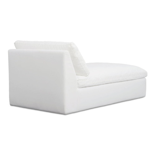 Miles - Outdoor Chaise - White